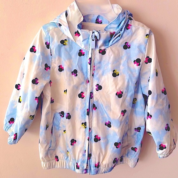 Toddler Mini Mouse Gap Windbreaker Jacket - Picture 1 of 3